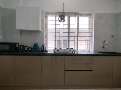 Kitchen Image of 640 Sq.ft 1 BHK Apartment / Flat for rent in K R Puram Bengaluru for Rs. 28000