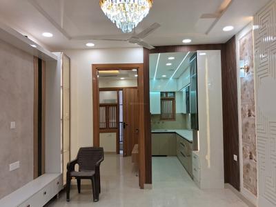 Living Room Image of 750 Sq.ft 2 BHK Builder Floor for rent in Dwarka Mor New Delhi for Rs. 21000