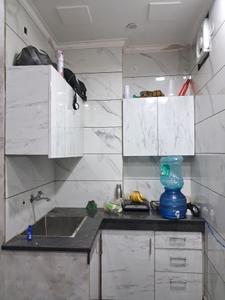 Kitchen Image of 400 Sq.ft 1 RK Builder Floor for rent in Baljit Nagar New Delhi for Rs. 16000