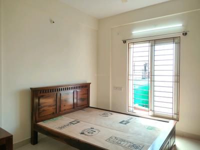 Bedroom Image of 1400 Sq.ft 2 BHK Builder Floor for rent in Muneshwara Nagar Bengaluru for Rs. 50000