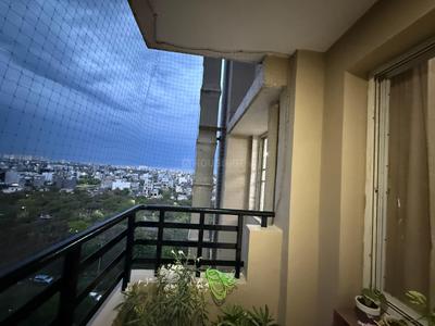 Balcony Image of 1400 Sq.ft 3 BHK Apartment / Flat for rent in Stellar Jeevan, Noida Extension Greater Noida for Rs. 29000