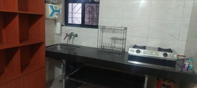 Kitchen Image of 600 Sq.ft 1 BHK Apartment / Flat for rent in Mundhwa Pune for Rs. 25000