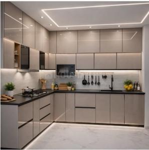 Kitchen Image of 1268 Sq.ft 3 BHK Apartment / Flat for sale in Raymond The Address By GS Tower 4, Sion Mumbai for Rs. 44500000