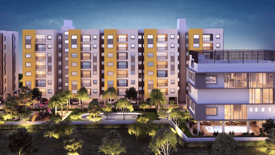 Image of 615 Sq.ft 1 BHK Apartment / Flat for sale in S And P Courtyard, Kil Ayanambakkam, Chennai for Rs. 5275000