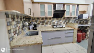 Kitchen Image of 1200 Sq.ft 2 BHK Apartment / Flat for rent in Estella Maple Square, Choodasandra Bengaluru for Rs. 45000
