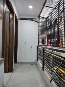 Bedroom Three Image of 1110 Sq.ft 3 BHK Apartment / Flat for sale in Mehrawali Apartment, Mehrauli New Delhi for Rs. 7000000