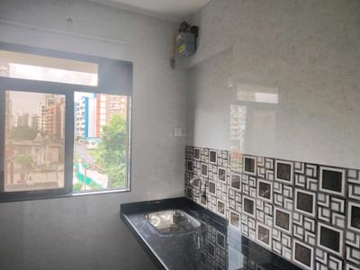 Kitchen Image of 550 Sq.ft 1 BHK Apartment / Flat for rent in Vijay Park, Kasarvadavali Thane for Rs. 23999
