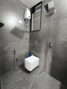 Bathroom Image of 1000 Sq.ft 3 BHK Apartment / Flat for rent in Gami Asters, Ghansoli Navi Mumbai for Rs. 80000
