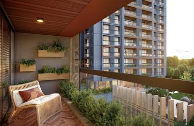 Balcony Image of 2736 Sq.ft 3 BHK Apartment / Flat for sale in Shreeji Landmark, Sargasan Gandhinagar for Rs. 11248000