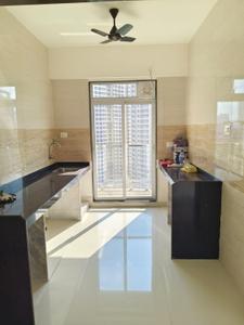 Kitchen Image of 550 Sq.ft 1 BHK Apartment / Flat for rent in JVM Tiara, Thane West Thane for Rs. 19000
