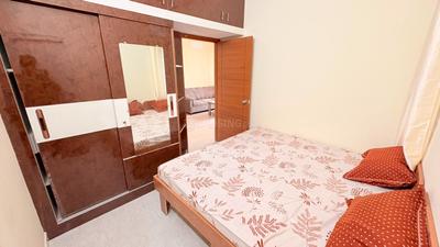 Bedroom Image of 1010 Sq.ft 2 BHK Apartment / Flat for rent in Singasandra Bengaluru for Rs. 36500