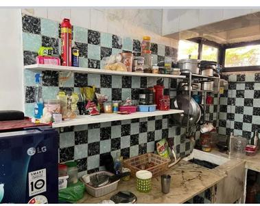 Kitchen Image of Single hall in Goregaon West, Mumbai