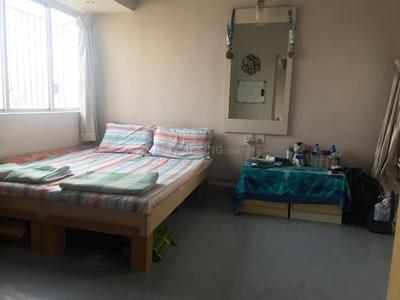 Bedroom Image of 600 Sq.ft 1 BHK Apartment / Flat for rent in Lok Gaurav Complex, Vikhroli West Mumbai for Rs. 40000