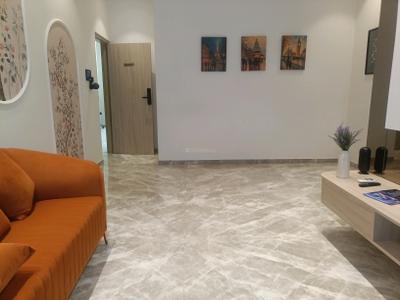 Twin Tower Living Room 1