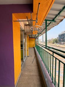 Balcony Image of 600 Sq.ft 1 BHK Apartment / Flat for rent in Triveni Dynamic Ultima Bliss, Kalyan West Kalyan for Rs. 18999