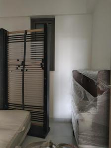 Bedroom Image of 950 Sq.ft 2.5 BHK Apartment / Flat for rent in Savvy Merushikhar, Andheri East Mumbai for Rs. 95000