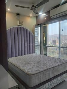 Bedroom Image of 1100 Sq.ft 2 BHK Apartment / Flat for rent in Kopar Khairane Navi Mumbai for Rs. 65000