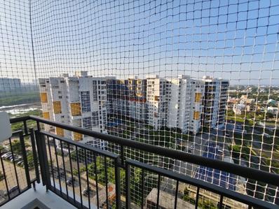 Balcony Image of 1555 Sq.ft 3 BHK Apartment / Flat for rent in Casagrand ECR 14, Kanathur Reddikuppam Chennai for Rs. 45004