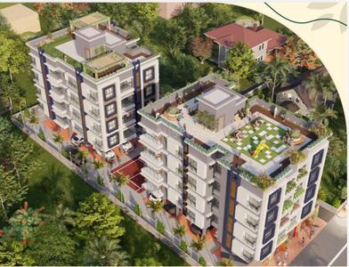 Image of 1058 Sq.ft 2 BHK Apartment / Flat for sale in Parnasree Pally, Kolkata for Rs. 5800000