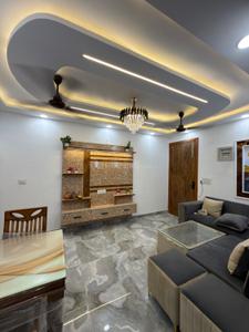 Hall Image of 650 Sq.ft 2 BHK Builder Floor for rent in Dwarka Mor New Delhi for Rs. 25000