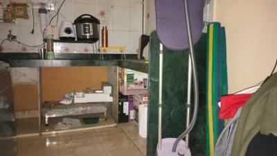 Kitchen Image of 1050 Sq.ft 2 BHK Apartment / Flat for sale in Krishna Park, Kalamboli Navi Mumbai for Rs. 7200000