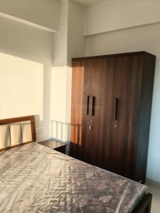 Bedroom Image of 1215 Sq.ft 2 BHK Apartment / Flat for rent in Adani Aster Neo, Shantigram Ahmedabad for Rs. 40000