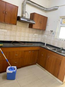 Kitchen Image of 1350 Sq.ft 2 BHK Apartment / Flat for rent in Adarsh Crystal, Halasuru Bengaluru for Rs. 75000