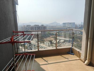Balcony Image of 1125 Sq.ft 2 BHK Apartment / Flat for rent in Sharada Paritosh, Balewadi Pune for Rs. 33000