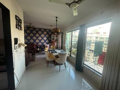Balcony Image of 990 Sq.ft 3 BHK Apartment / Flat for rent in Neelkanth Greens, Thane West Thane for Rs. 45000