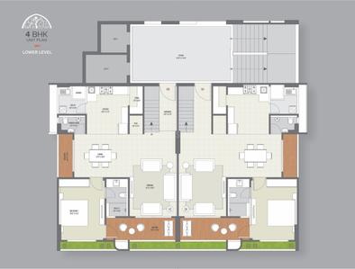 Image of 3645 Sq.ft 4 BHK Apartment / Flat for sale in Sculpture, Ognaj, Ahmedabad for Rs. 20500000