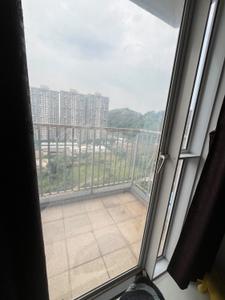 Balcony Image of 550 Sq.ft 1 BHK Apartment / Flat for rent in Godrej Hillside 2, Mahalunge Pune for Rs. 22000