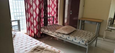 Bedroom Image of 1090 Sq.ft 2 BHK Apartment / Flat for rent in Priyanka Hill View Residency, Belapur CBD Navi Mumbai for Rs. 58000