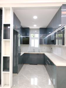 Kitchen Image of 1300 Sq.ft 4 BHK Builder Floor for sale in Deenpur New Delhi for Rs. 12800000