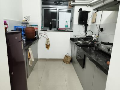 Kitchen Image of 600 Sq.ft 1 BHK Apartment / Flat for sale in Amanora Future Towers, Hadapsar Pune for Rs. 7900000
