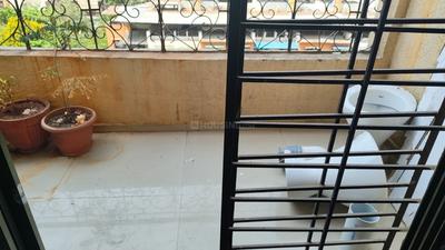 Balcony Image of 1050 Sq.ft 2 BHK Apartment / Flat for rent in Pratik Gems, Kamothe Navi Mumbai for Rs. 32000
