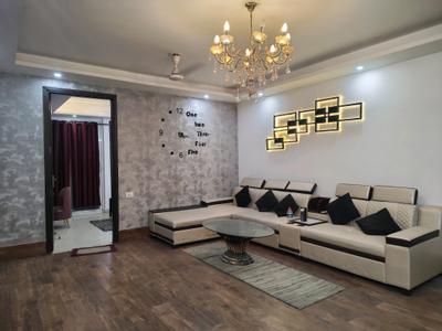 Living Room Image of 1500 Sq.ft 3 BHK Builder Floor for rent in Freedom Fighters Enclave New Delhi for Rs. 52000