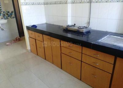 Kitchen Image of 950 Sq.ft 2 BHK Apartment / Flat for rent in Thane West Thane for Rs. 36000