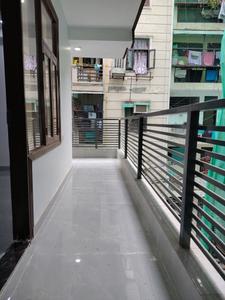 Bedroom Three Image of 1110 Sq.ft 3 BHK Apartment / Flat for sale in Mehrauli New Delhi for Rs. 8500000