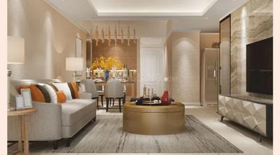 Hall Image of 1416 Sq.ft 3 BHK Apartment / Flat for sale in KAPN Basil Fab 11, Mohammed Wadi Pune for Rs. 10578000