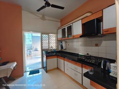 Kitchen Image of 1800 Sq.ft 3 BHK Apartment / Flat for sale in Gotri Vadodara for Rs. 8500000