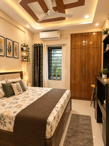 Bedroom Image of 936 Sq.ft 3 BHK Apartment / Flat for sale in Vishnu Happy Homes V, Narendrapur Kolkata for Rs. 7000000