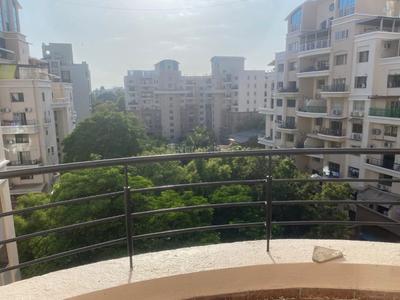 Balcony Image of 500 Sq.ft 1 BHK Apartment / Flat for rent in Kumar Corp Pinnacle, Sangamvadi Pune for Rs. 25000
