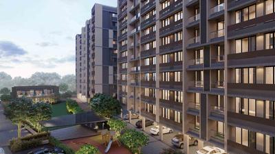 Image of 900 Sq.ft 3 BHK Apartment / Flat for sale in Adani Atrius, Jagatpur, Ahmedabad for Rs. 9200000