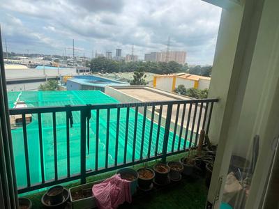 Balcony Image of 1408 Sq.ft 3 BHK Apartment / Flat for rent in Svamitva Emerald Square, Bommasandra Bengaluru for Rs. 55000