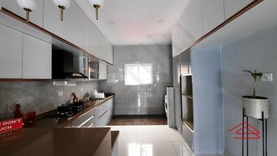 Kitchen Image of 1685 Sq.ft 2.5 BHK Apartment / Flat for sale in Abhee Celestial City by Abhee Ventures, Kachamaranahalli Bengaluru for Rs. 20300000