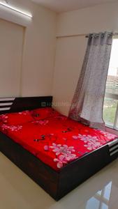 Bedroom Image of 650 Sq.ft 1 BHK Apartment / Flat for rent in Shubh Evan, Keshav Nagar Pune for Rs. 27000