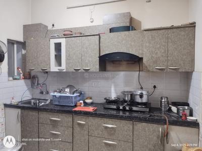 Kitchen Image of 2000 Sq.ft 3 BHK Independent House for rent in Sakar Elite Anmol, Brijeshwari Annexe Indore for Rs. 30000