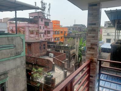 Balcony Image of 1070 Sq.ft 3 BHK Builder Floor for sale in Baranagar Kolkata for Rs. 4500000
