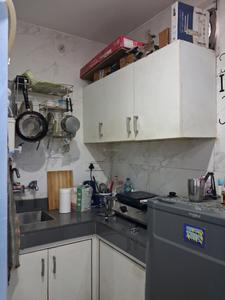 Kitchen Image of 300 Sq.ft 1 RK Builder Floor for rent in Patel Nagar New Delhi for Rs. 14500