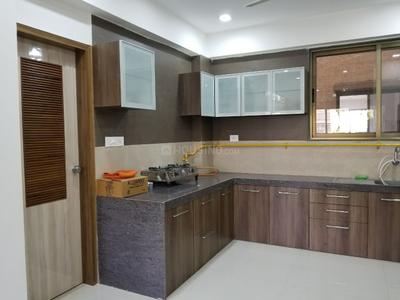 Kitchen Image of 2799 Sq.ft 4 BHK Apartment / Flat for sale in Setu Copper Stone, Thaltej Ahmedabad for Rs. 34000000